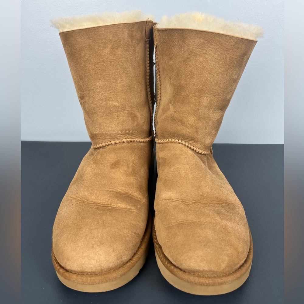 UGG Bailey bow II boots chestnut - Picture 2 of 7